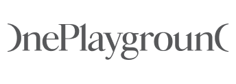 OnePlayground grey logo