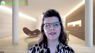 Screenshot of Lisa Starr from Booker Tips and Tricks video