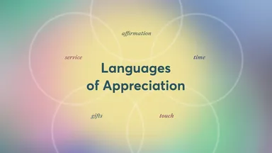 languages of appreciation visual
