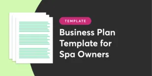 Business Plan Template for Spa Owners