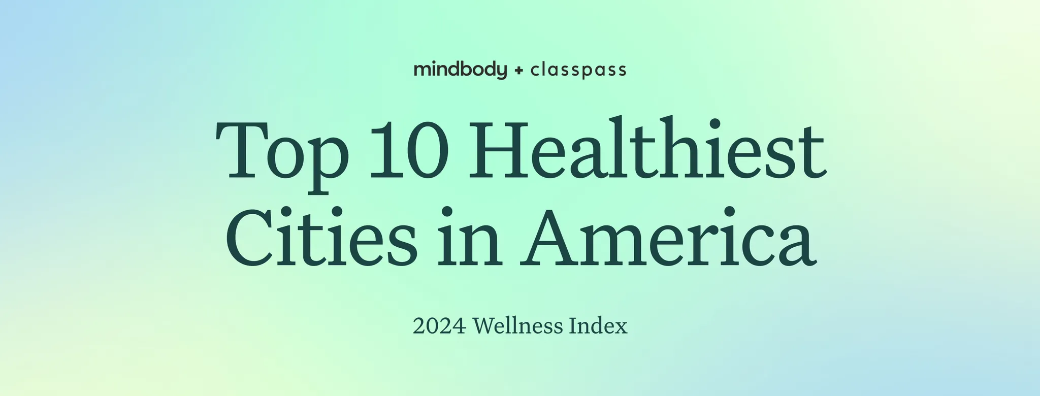 healthiest cities in america