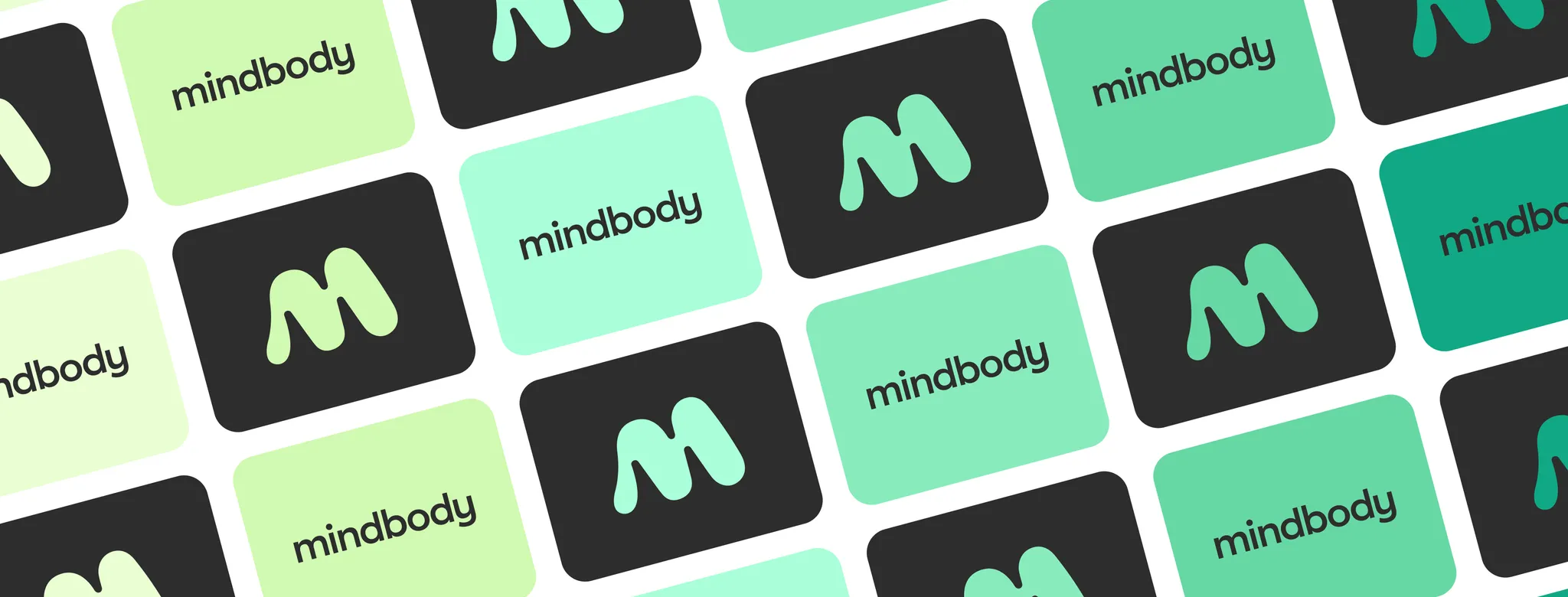 Grid of Mindbody logos