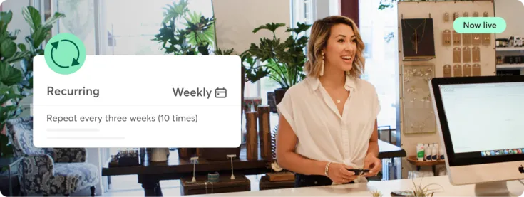 salon owner using Mindbody appointments