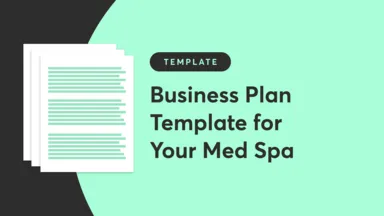 Business Plan Template for Your Med Spa