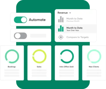 A collage of custom business solutions