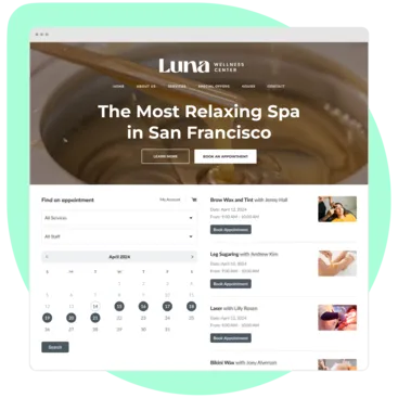 Mindbody branded web tools