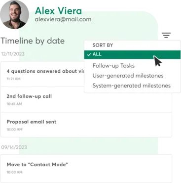 A screenshot showing how you can personalize your pipeline using Mindbody software.