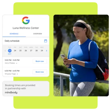 A collage showing the Mindbody Affiliate Network