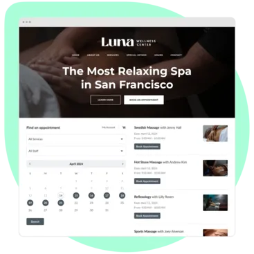 Mindbody branded web tools