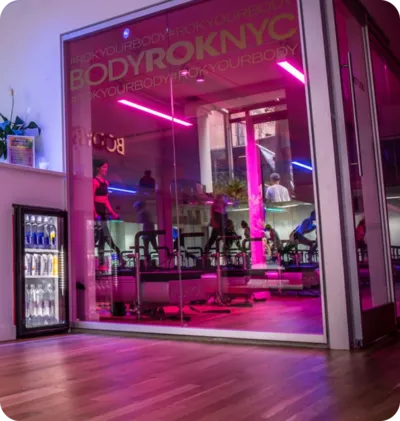 A scene from a Bodyrock studio