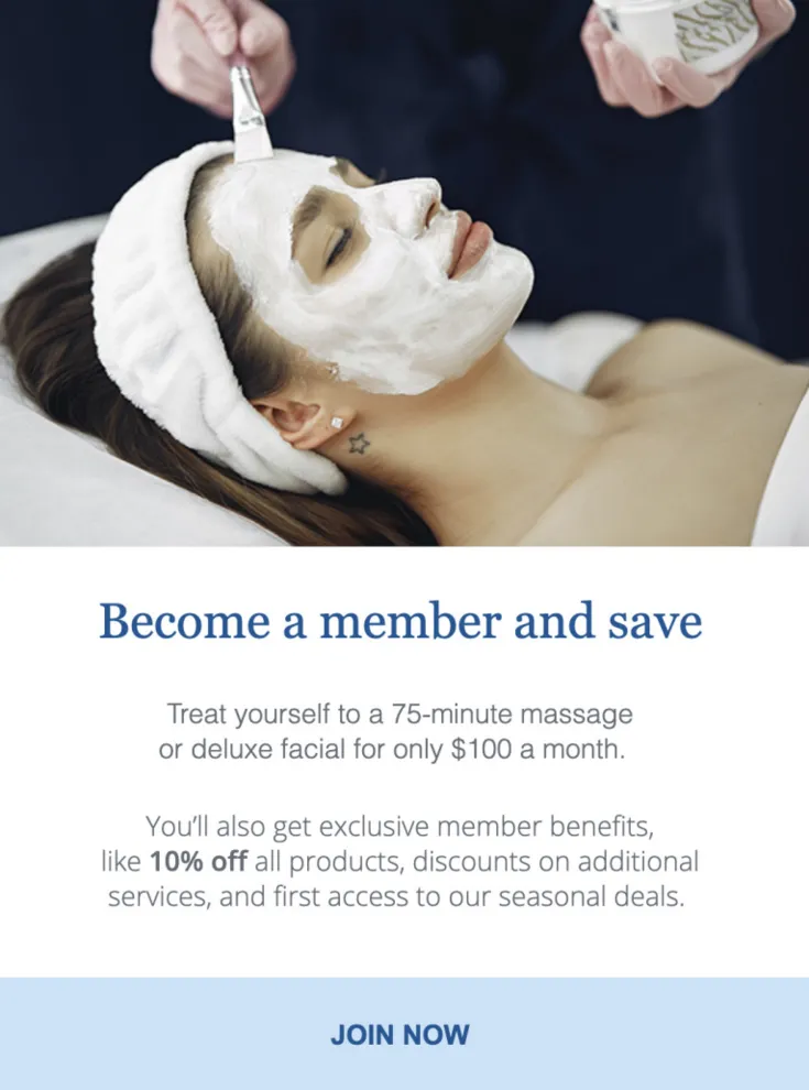 become a member template